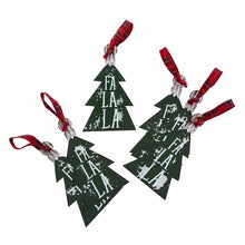 Load image into Gallery viewer, Mud Pie Tin Christmas Ornaments