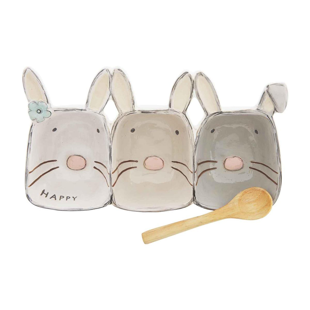 MUD PIE BUNNY TRIPLE DIP SET