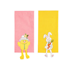 Load image into Gallery viewer, EVERGREEN ASSORTED DANGLING LEG EASTER TOWELS