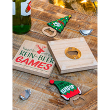 Load image into Gallery viewer, EVERGREEN CHRISTMAS BOTTLE OPENER COASTER