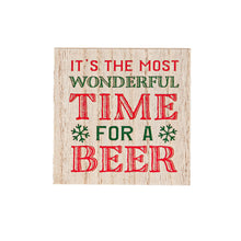 Load image into Gallery viewer, EVERGREEN CHRISTMAS BOTTLE OPENER COASTER