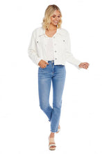 Load image into Gallery viewer, MUD PIE BLUE OPAL STRAIGHT LEG JEANS
