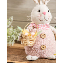 Load image into Gallery viewer, EVERGREEN ASSORTED FABRIC BUNNY TABLE DÉCOR