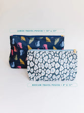 Load image into Gallery viewer, MARY SQUARE MEDIUM TRAVEL POUCH FIERCE &amp; FINE