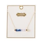 Load image into Gallery viewer, MUD PIE RESIN BAR NECKLACE