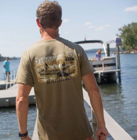 Straight Up Southern Boat Hunter T-shirt