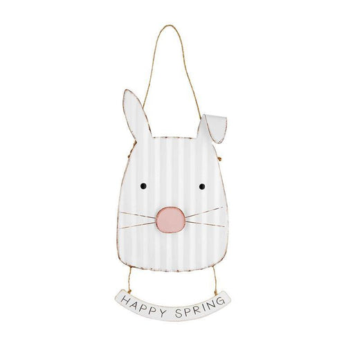 MUD PIE BUNNY DOOR HANGER