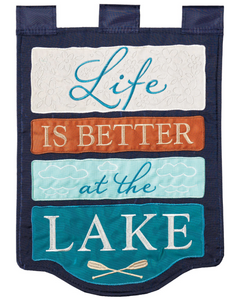 MAGNOLIA LANE LIFE IS BETTER AT THE LAKE HOUSE FLAG