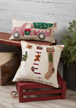 Load image into Gallery viewer, Mud Pie Christmas Icon Pillows