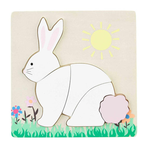 MUD PIE BUNNY SQUARE EASTER PUZZLE
