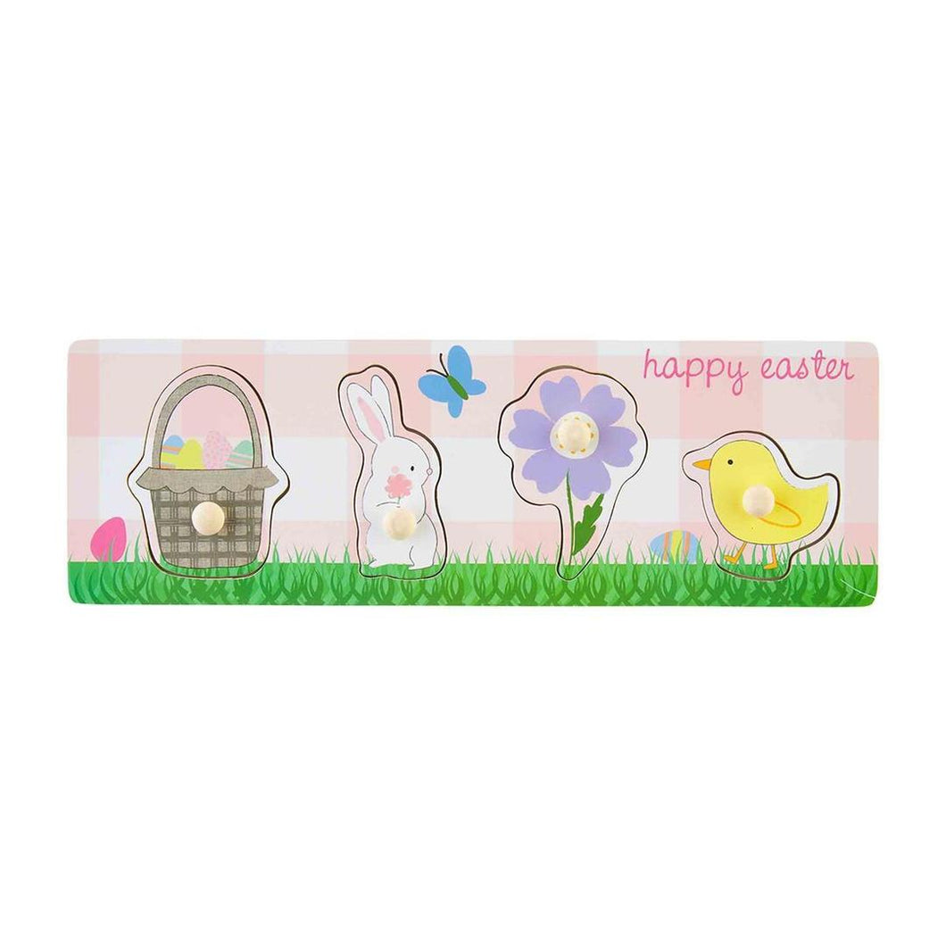 MUD PIE PINK RECTANGLE EASTER PUZZLE