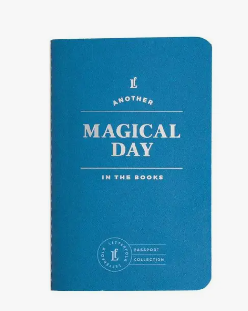 LETTERFOLK MAGICAL DAY PASSPORT JOURNAL BOOK