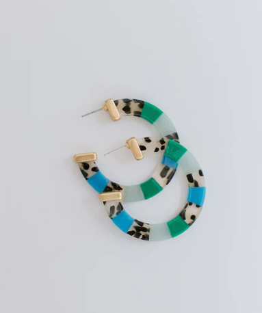 MICHELLE MCDOWELL MELODY BLUES EARRINGS