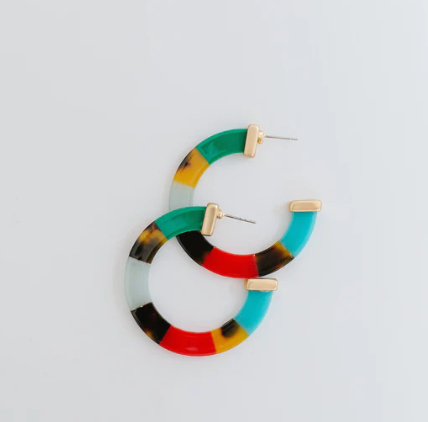 MICHELLE MCDOWELL MELODY SEA EARRINGS