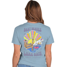 Load image into Gallery viewer, SIMPLY SOUTHERN COLLECTION ADULT LAKE HERON SHORT SLEEVE T-SHIRT