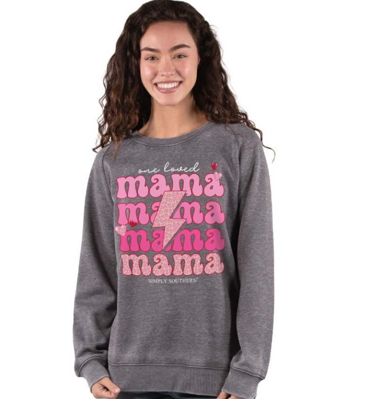 SIMPLY SOUTHERN COLLECTION FULL PULLOVER LOVE MAMA