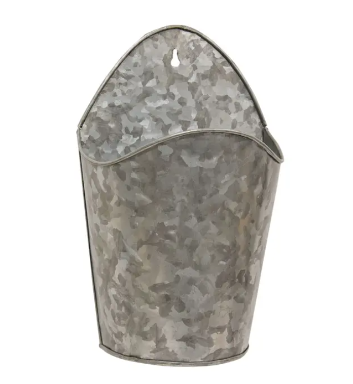 COL HOUSE DESIGNS METAL WALL PLANTER