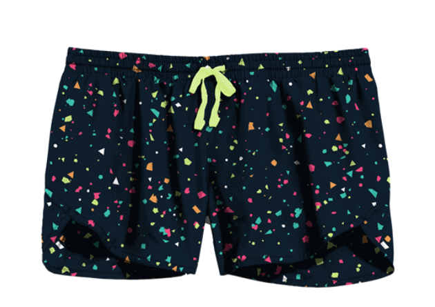 SIMPLY COUTURE SOUTHERN SHORTS - CONFETTI