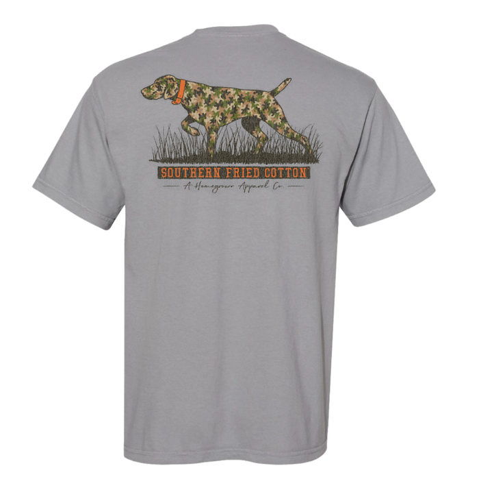 SOUTHERN FRIED COTTON OLD SCHOOL POINTER SHORT SLEEVE T-SHIRT