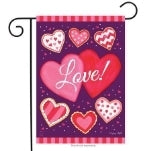 BRIARWOOD LANE SWEET VALENTINE GARDEN FLAG VALENTINE'S DAY HEARTS