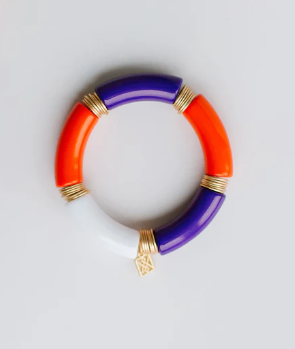 Michelle Mcdowell Brogan Bracelet Purple + Orange