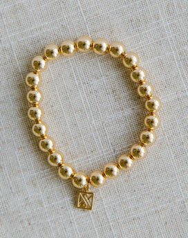 Michelle Mcdowell Rylan Shiny Gold Bracelet