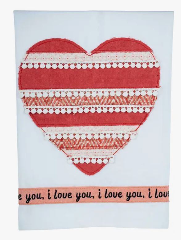 Glory Haus I love you Tea Towel