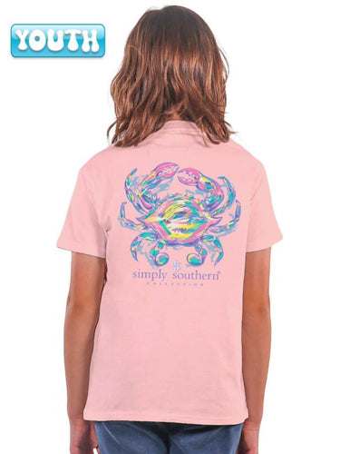 SIMPLY SOUTHERN COLLECTION YOUTH CRAB SHORT SLEEVE T-SHIRT