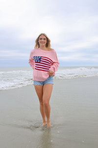 SIMPLY SOUTHERN COLLECTION USA SWEATER