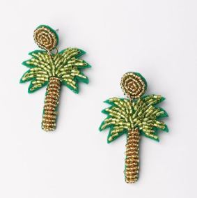 Michelle McDowell Palm Tree Earrings