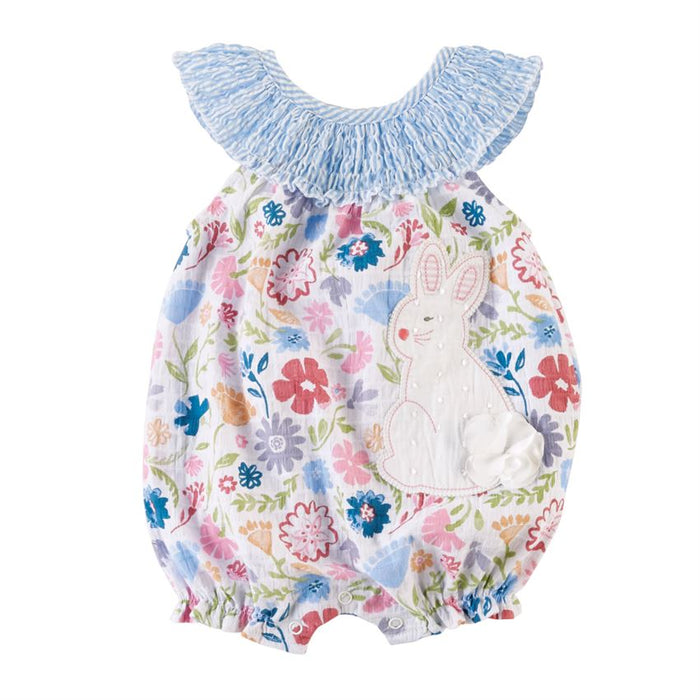 Mud Pie Smocked Bunny Bubble