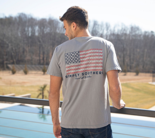 SIMPLY SOUTHERN COLLECTION USA SHORT SLEEVE T-SHIRT