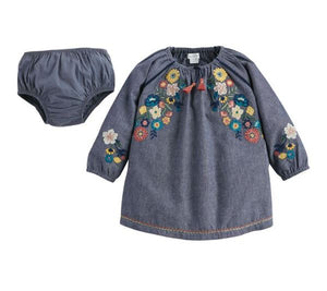 Mud Pie Infant’s Chambray Dress