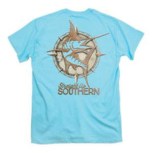 Load image into Gallery viewer, STRAIGHT UP SOUTHERN MARLIN COMPASS SHORT SLEEVE T-SHIRT