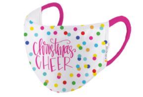 Mary Square Christmas Cheer Face Mask
