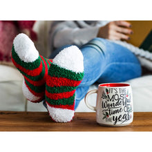 Load image into Gallery viewer, Evergreen Ceramic Cup and Sock Gift set, 12 OZ, It&#39;s the Mos