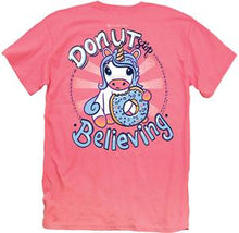 Load image into Gallery viewer, ITS A GIRL THING YOUTH DONUT STOP SHORT SLEEVE T-SHIRT