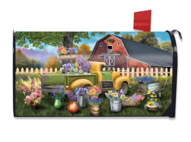 Briarwood Lane Flower Barn Mailbox Cover