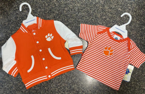 Creative Knitwear Clemson Varsity Jacket