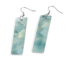 Load image into Gallery viewer, COCO &amp; CARMEN GREEN MARBLE KAYA EARRINGS