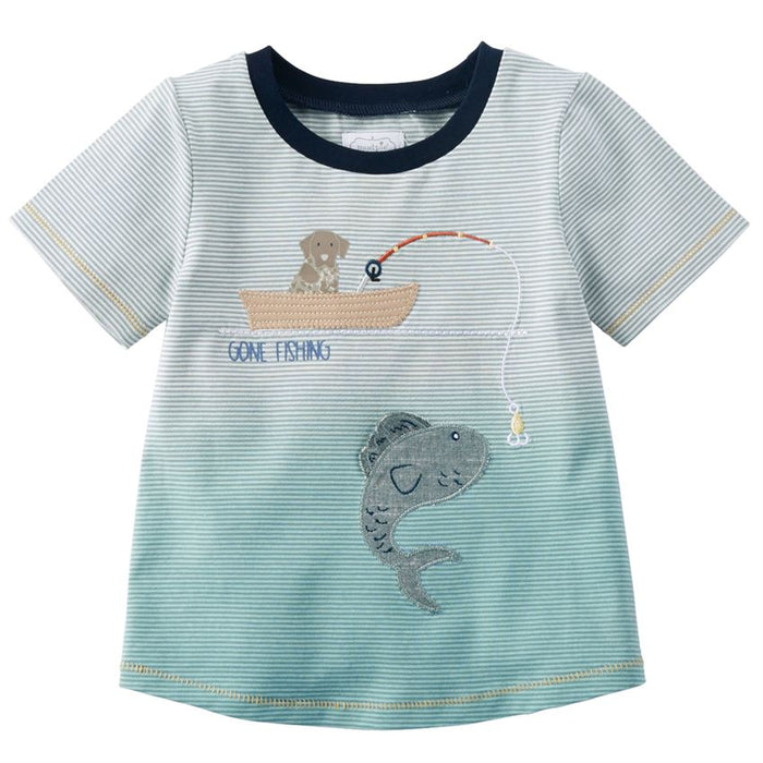 Mud Pie Toddler Gone Fishing T-Shirt