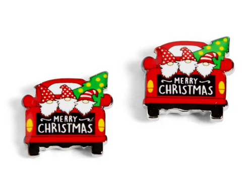 WHISPERS HOLIDAY TRUCK EARRINGS