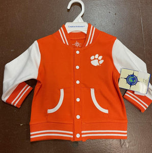 Creative Knitwear Clemson Varsity Jacket