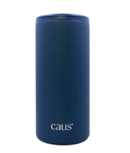 CAUS Into the Night Stainless Skinny Can Cooler