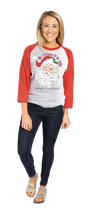 Load image into Gallery viewer, Simply Southern Collection Jolly Raglan T-shirt