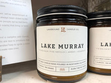Load image into Gallery viewer, LAKEBOUND CANDLE CO. LAKE MURRAY CANDLE 7OZ Amber Jar