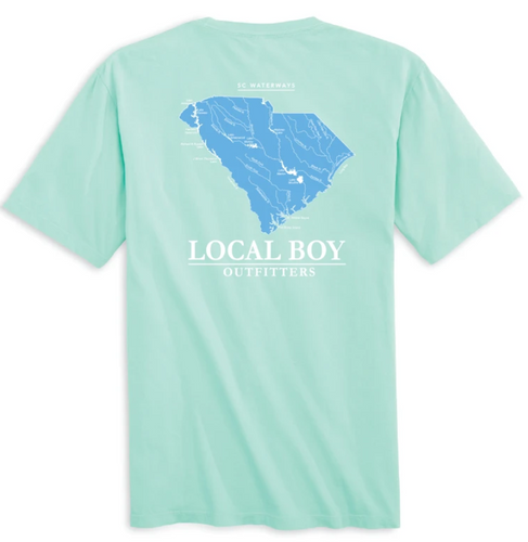 Local Boy Outfitters SC Waterways T-Shirt in Island Reef