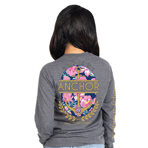 SIMPLY SOUTHERN COLLECTION ANCHOR LONG SLEEVE T-SHIRT