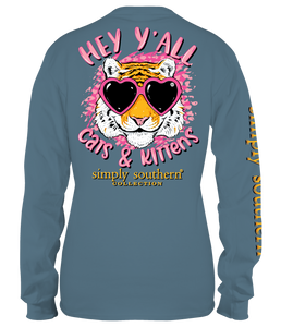 Simply Southern Collection Kitten Long Sleeve T-shirt