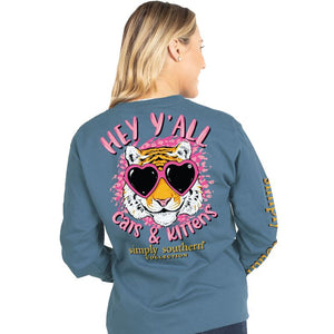 Simply Southern Collection Kitten Long Sleeve T-shirt